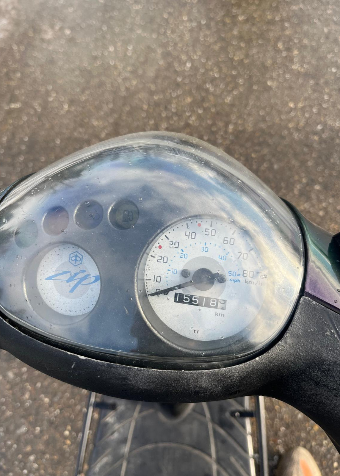 Piaggio Zip 4T - Purple Green Cameleon